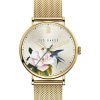 Ρολόι Ted Baker Phylipa Gold/Flowers - BKPPFF903